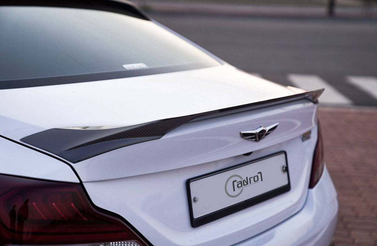 Genesis G70 Carbon Fiber Trunk Spoiler V2 2019-2021
