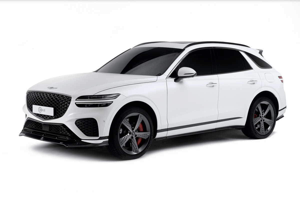 Genesis GV70 3.5T Carbon Fiber Front Lip 2022+