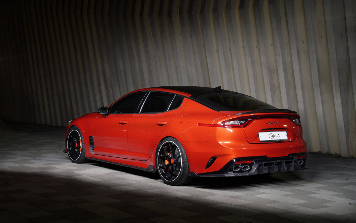 Kia Stinger Carbon Fiber Rear Diffuser V2 2018-20