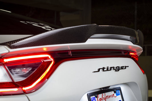 Kia Stinger Carbon Fiber Trunk Spoiler V1 2018+