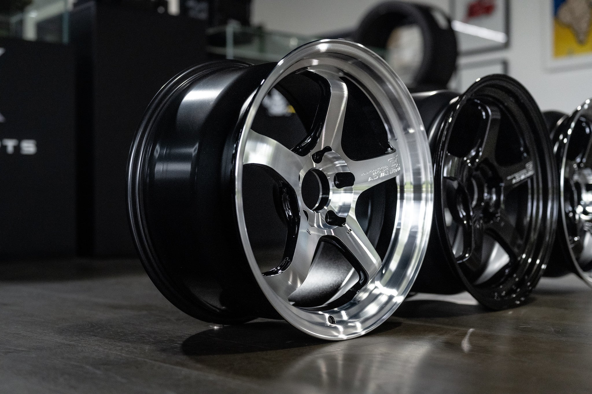 Advan GT Beyond-R wheel – Machining & Diamond Cut (MDC)