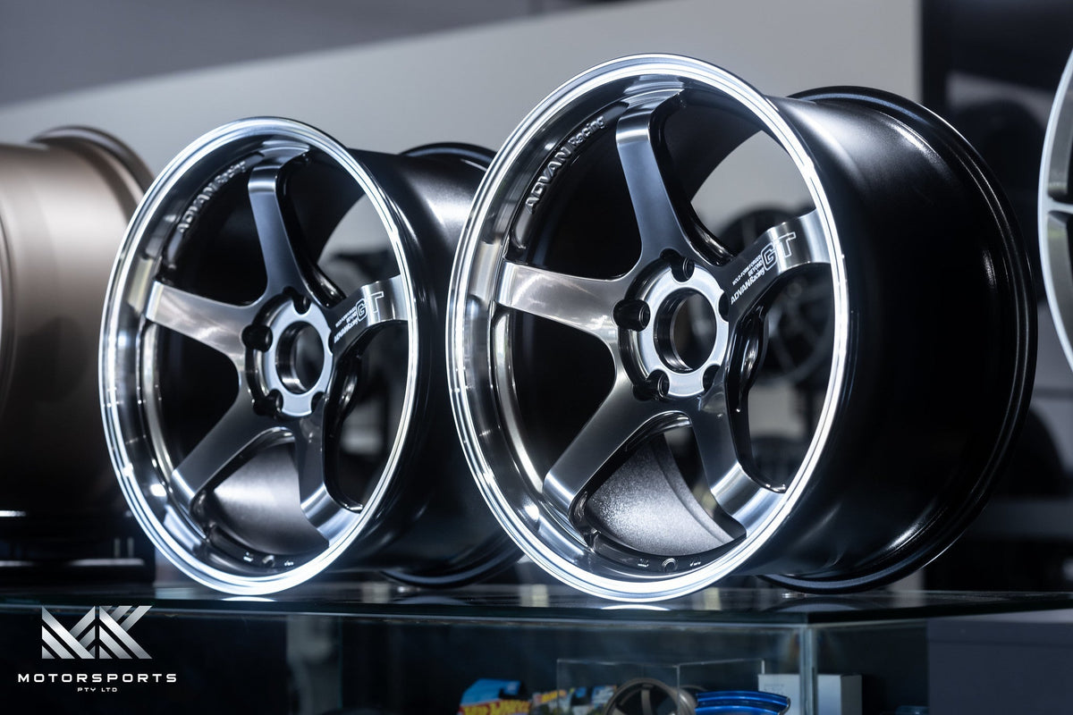 Advan GT Beyond R35 GT-R wheel – Hyper Platinum Black (MPB)