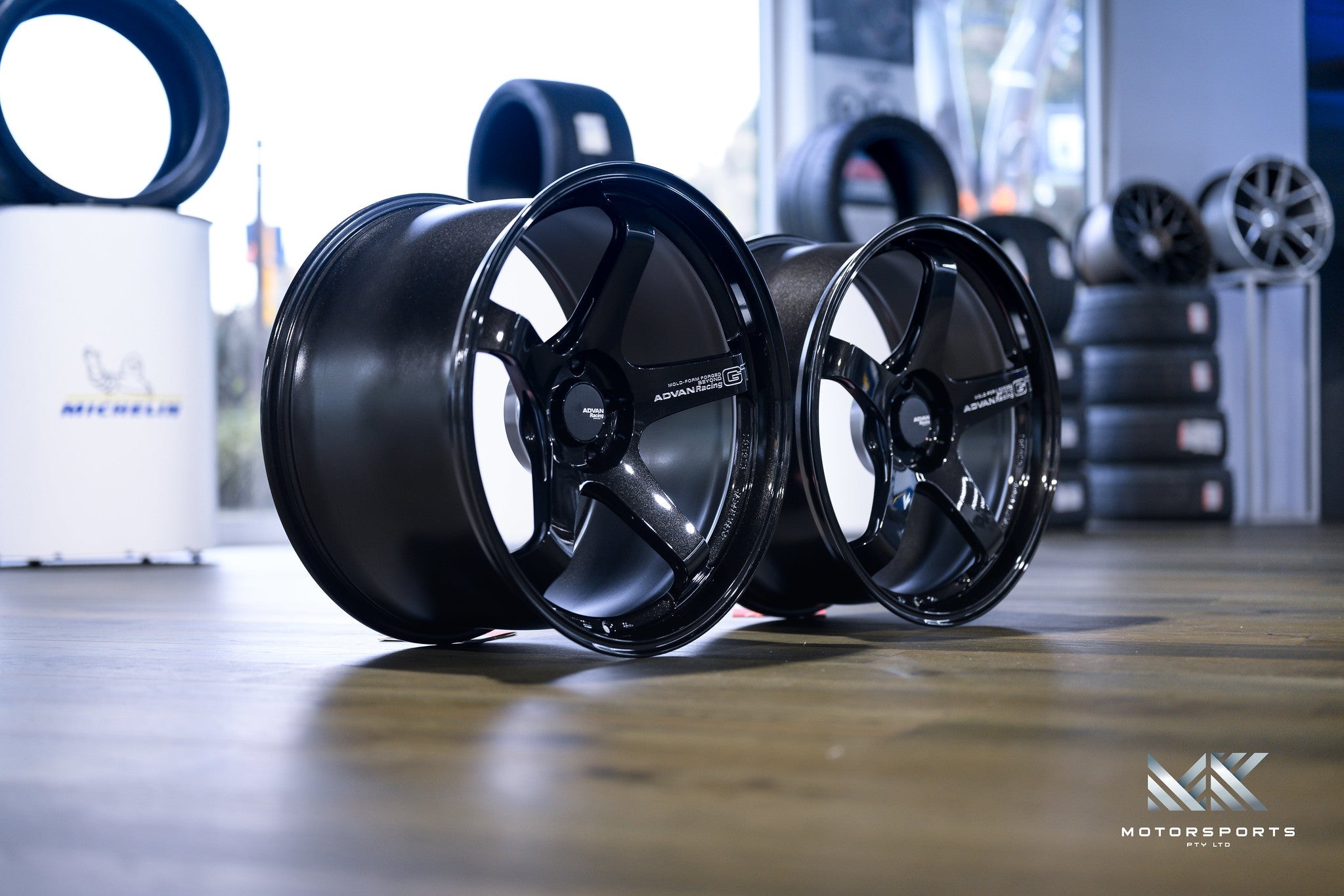 Advan GT Beyond R35 GT-R wheel – Racing Titanium Black (TBK)