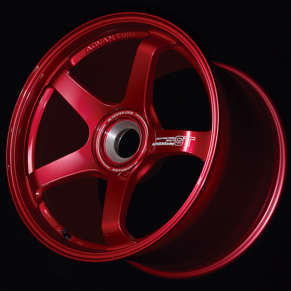 Advan Racing GT for Porsche 911 wheel – Racing Candy Red (RCRP)
