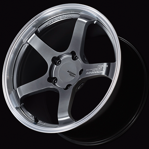 Advan Racing GT for Porsche Cayman & Boxster wheel – Hyper Platinum Black (MPBP)