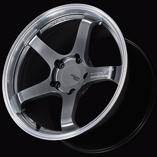 Advan Racing GT for Porsche Cayman & Boxster wheel – Hyper Platinum Black (MPBP)