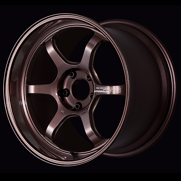 Advan Racing R6 wheel – Racing Copper Bronze (RCB)