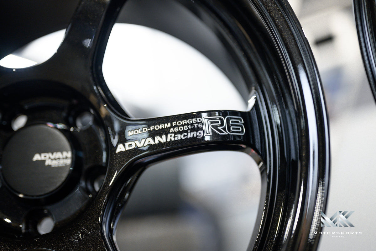 Advan Racing R6 for R35 GT-R wheel – view 4