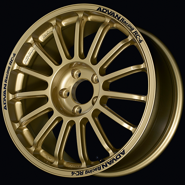 Advan Racing RC-4 wheel – Rally Gold (RG)