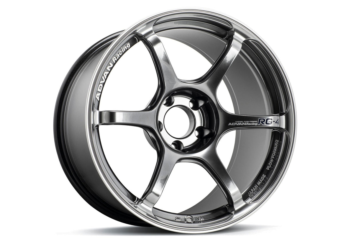 Advan Racing RG-4 wheel – Racing Hyper Black & Ring (HBR)