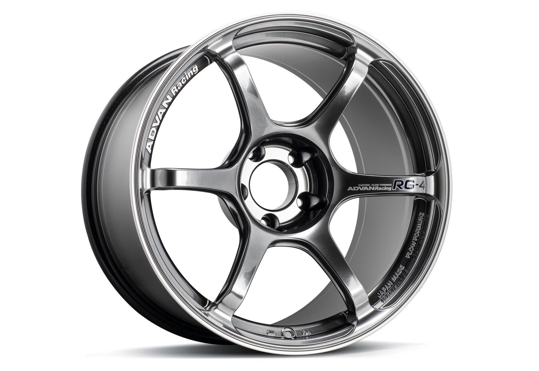 Advan Racing RG-4 wheel – Racing Hyper Black & Ring (HBR)