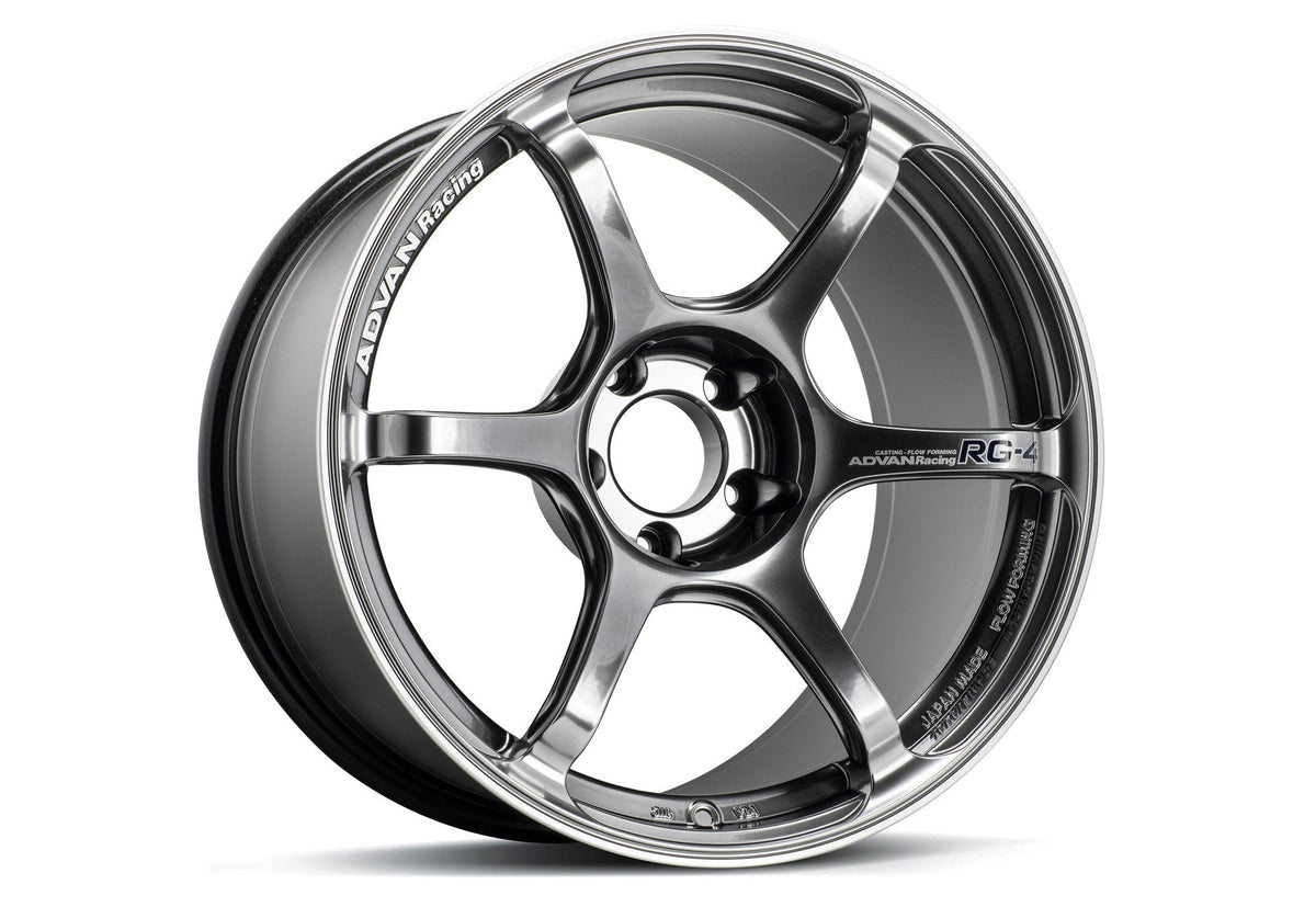 Advan Racing RG-4 wheel – Racing Hyper Black & Ring (HBR)
