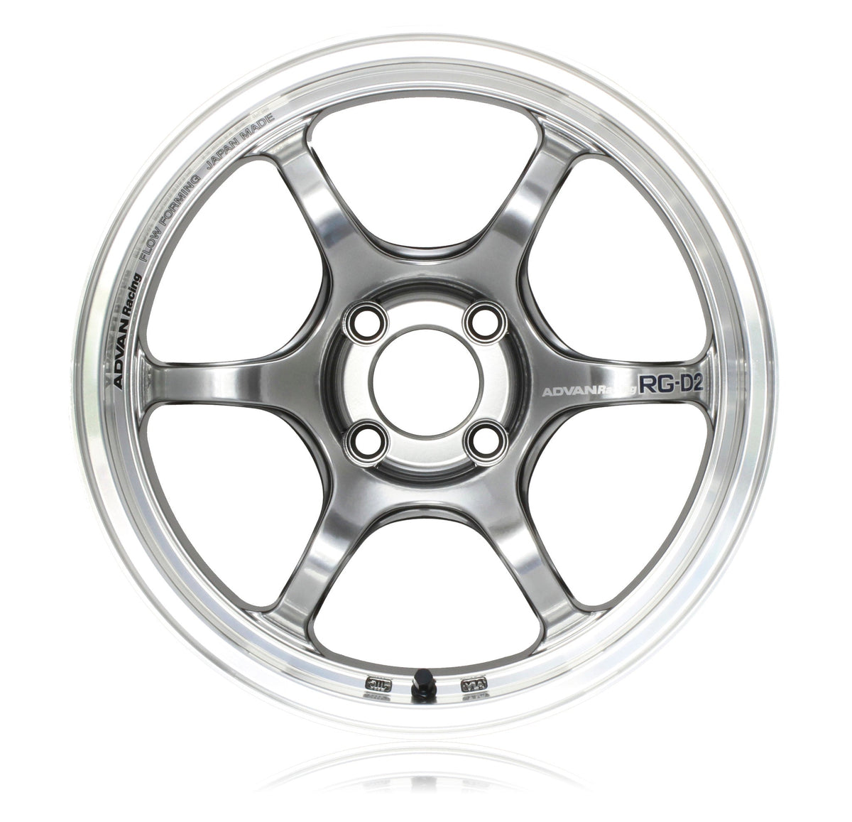 Advan Racing RG-D2 wheel – Machining & Racing Hyper Black (MHB)