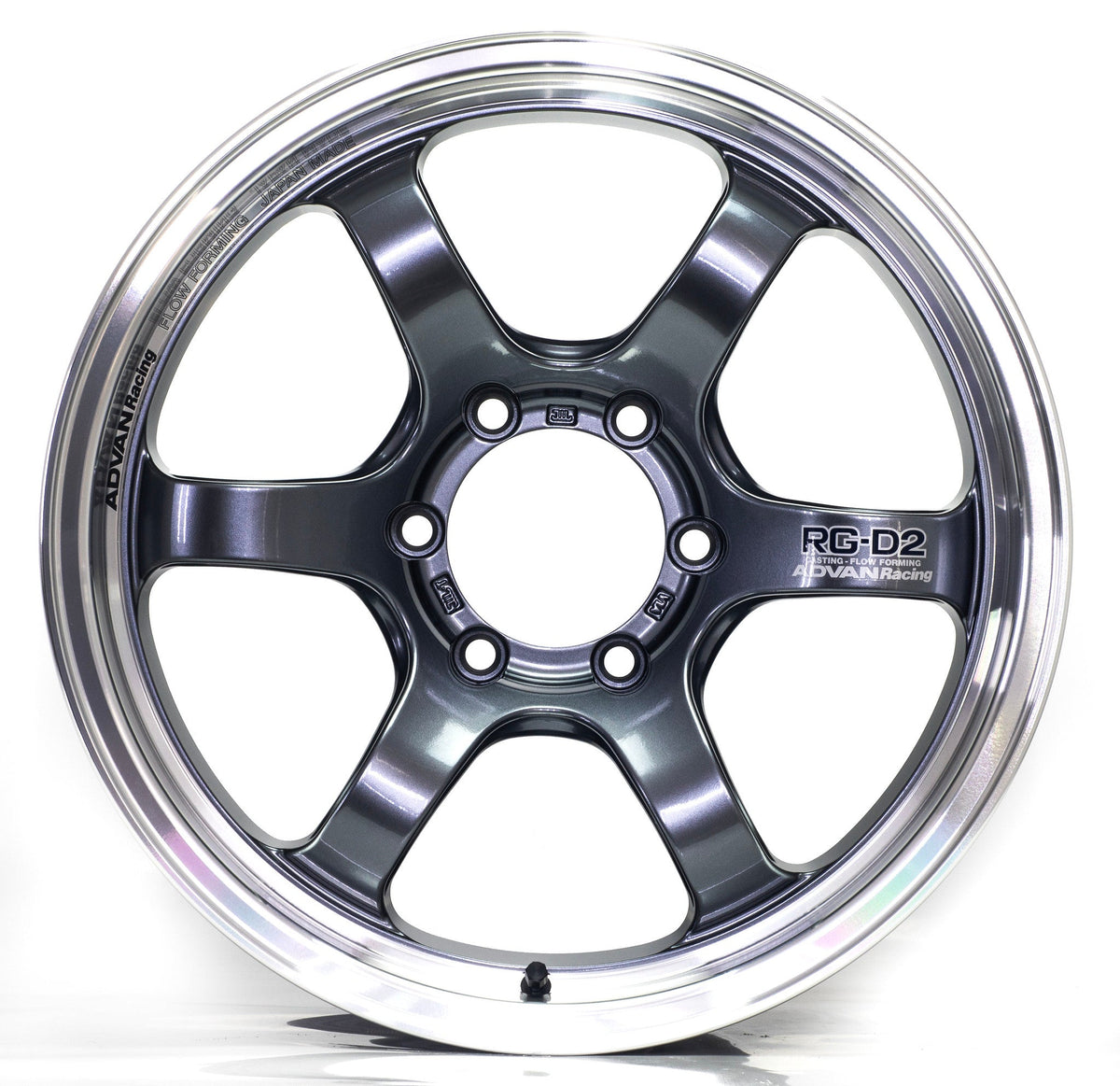 Advan Racing RG-D2 wheel – Machining & Racing Gun Metallic (MGM)