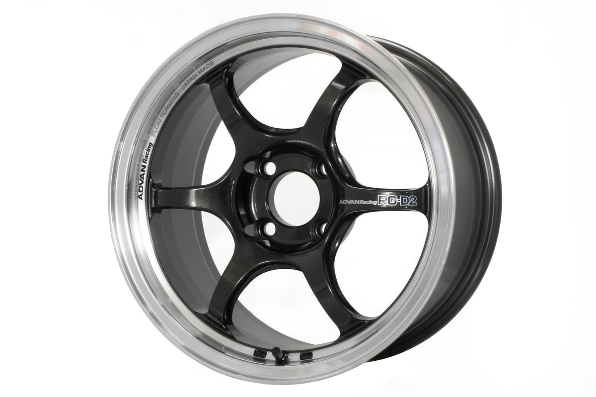 Advan Racing RG-D2 wheel – Machining & Black Gun Metallic (MBG)