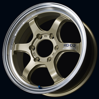 Advan Racing RG-D2 for Hiace wheel – Machining & Champagne Gold (MCG)