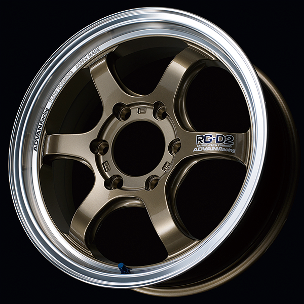 Advan Racing RG-D2 for Hiace wheel – Machining & Umber Bronze Metallic (MUB)