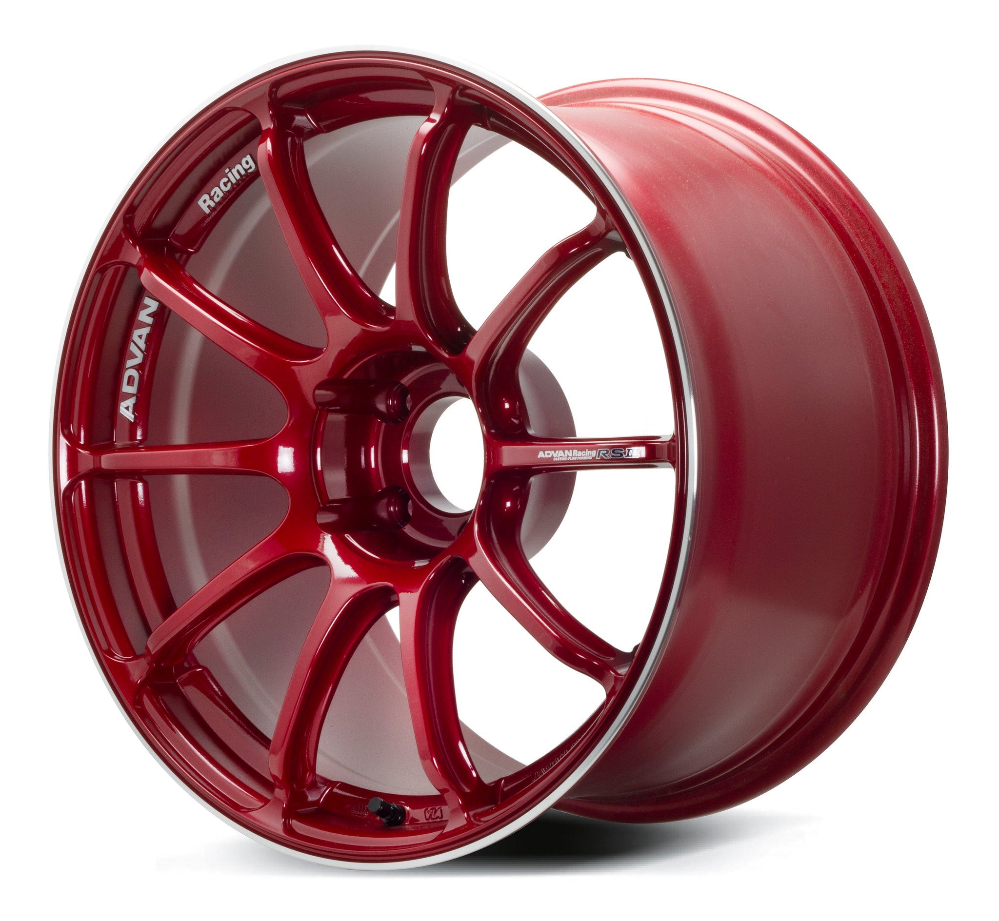 Advan Racing RSIII wheel – Racing Candy Red & Ring (CRR)