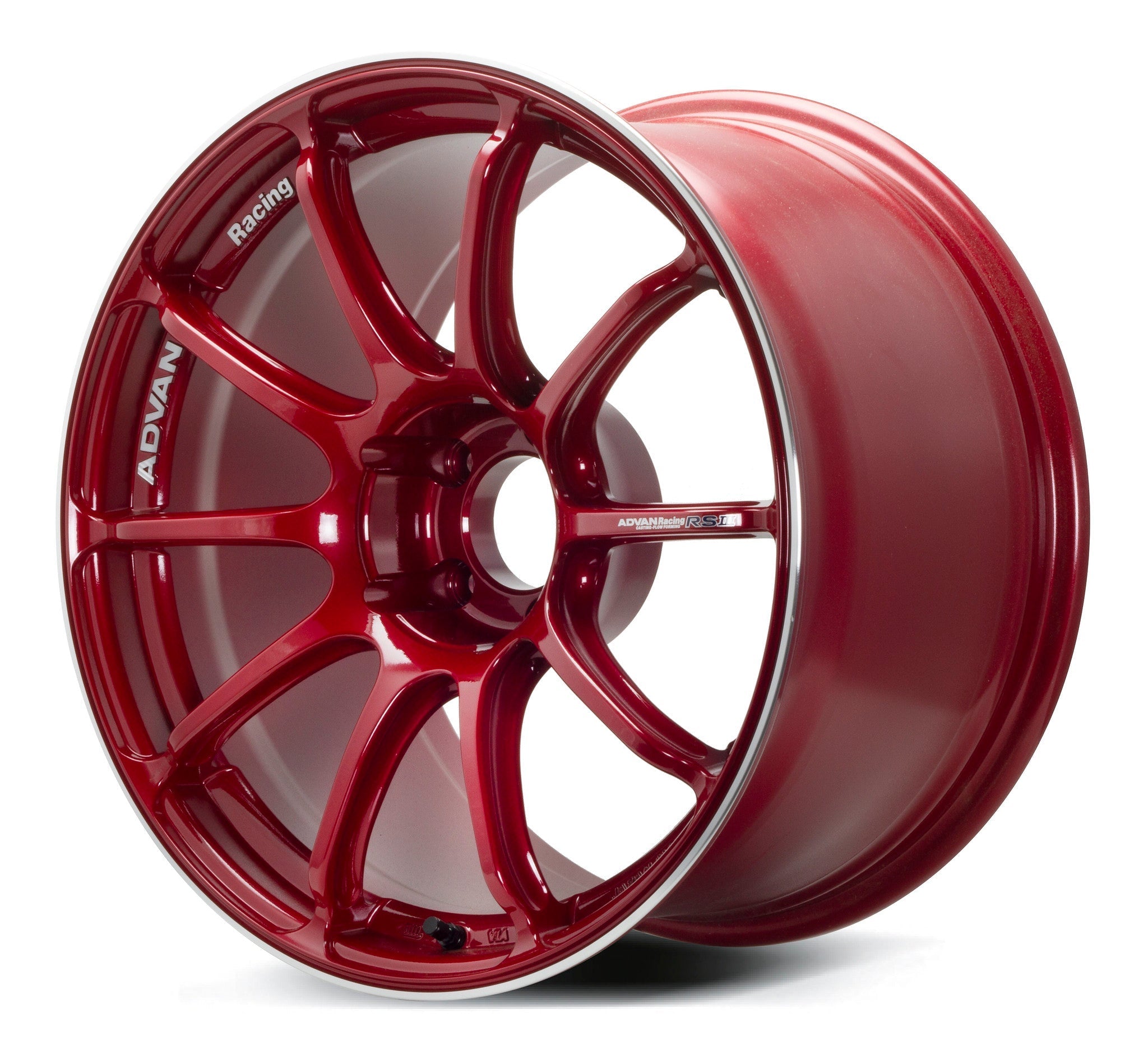 Advan Racing RSIII wheel – Racing Candy Red & Ring (CRR)