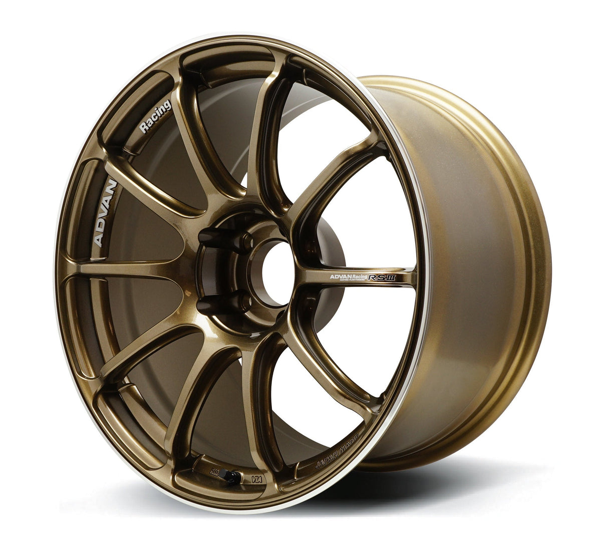 Advan Racing RSIII wheel – Umber Bronze Metallic & Ring (UBR)
