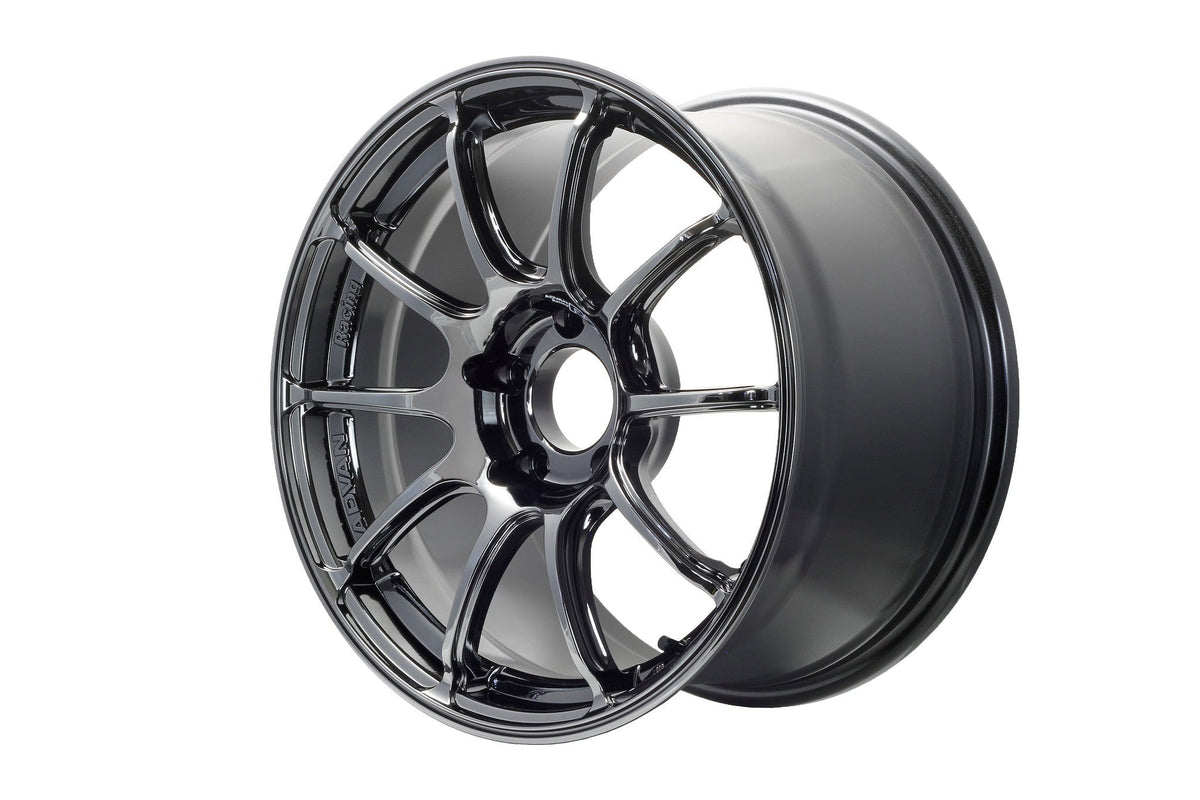Advan Racing RZII wheel – Racing Hyper Black & Ring (HBR)