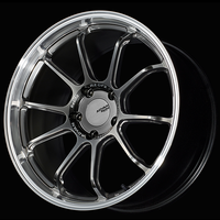 Advan RZ-DF2 for Porsche wheel – Machining & Hyper Platinum Black (MHPB)