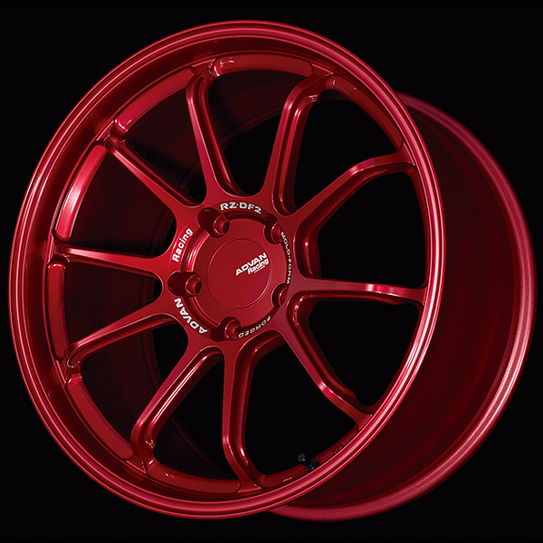 Advan RZ-DF2 for Porsche wheel – Racing Candy Red (RCR)