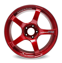 Advan TC-4 wheel – Racing Candy Red & Ring (CRR)