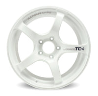 Advan TC-4 wheel – Racing White Metallic & Ring (WMR)