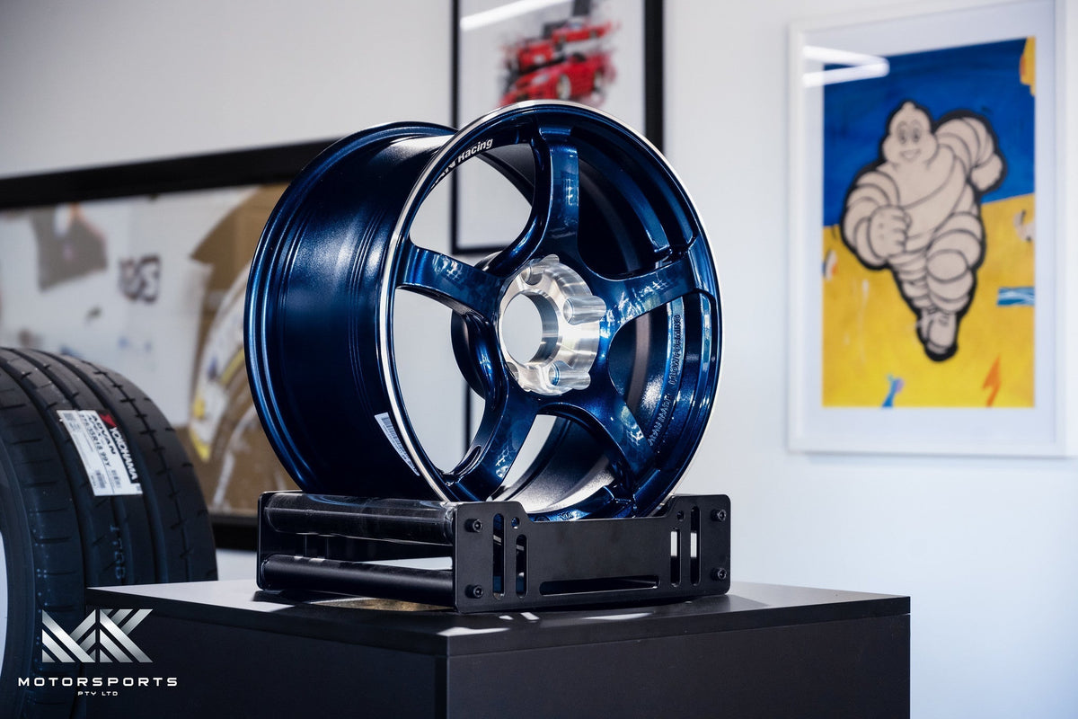 Advan TC-4 SE wheel – Racing Indigo Blue & Diamond Cut (IBC)
