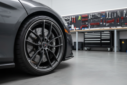 Alcon calipers in workshop setting