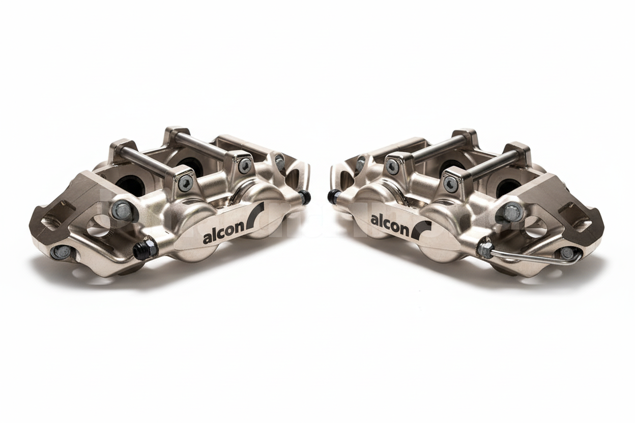 Alcon CAR89 ENP plated caliper pair no watermark