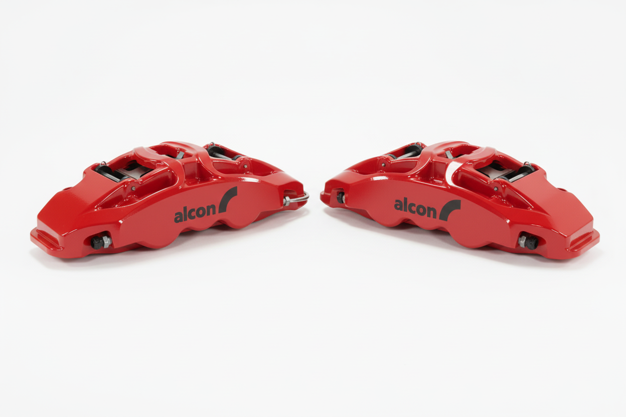 Alcon CAR99 red calipers matching blue orientation