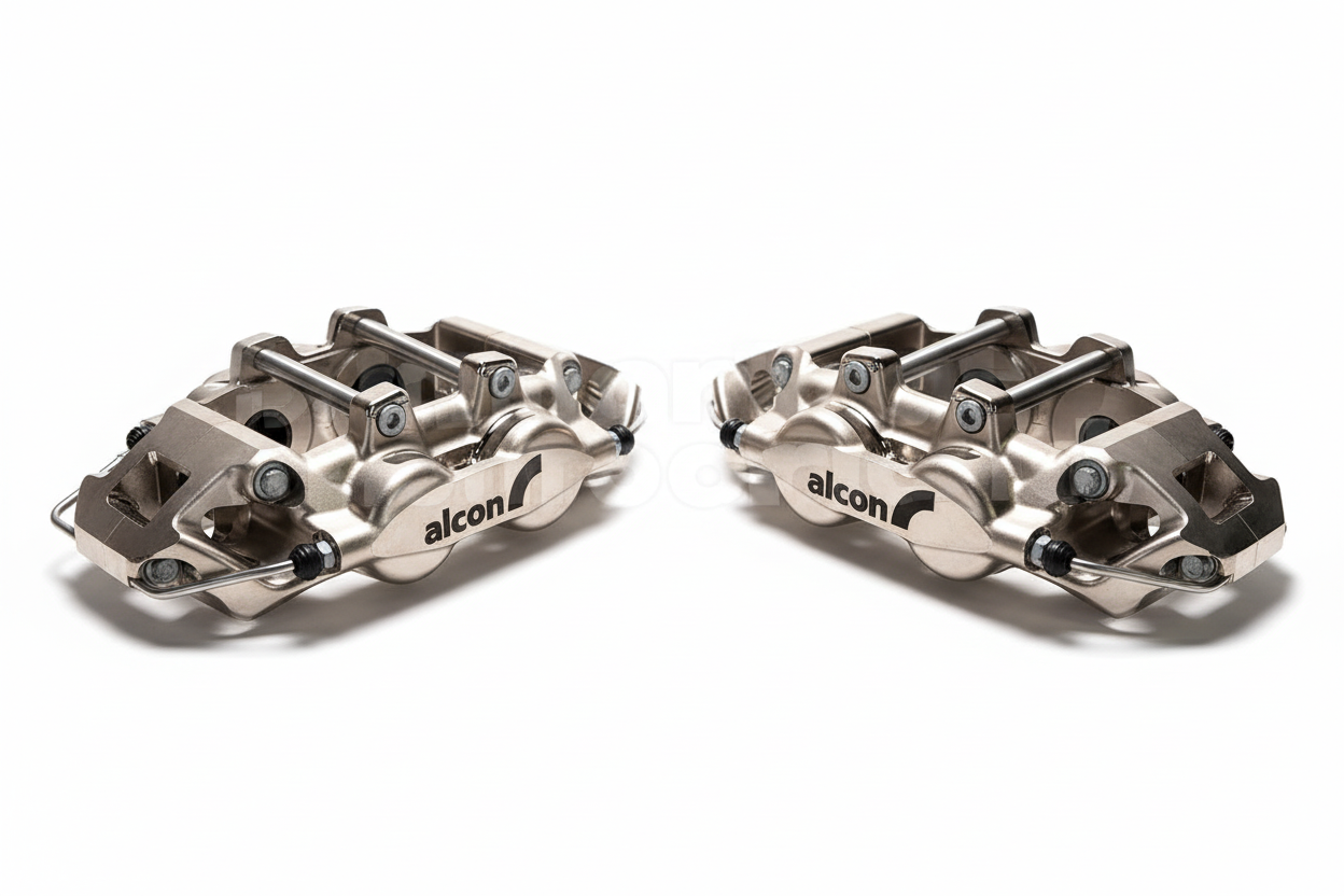 Alcon CRB332 ENP plated caliper pair