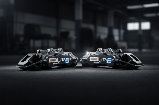 Alcon TA6+ calipers dark hero banner
