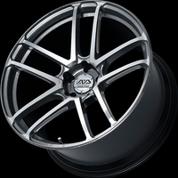 Yokohama AVS Model 50 wheel – Hyper Platinum Black Combi (HPBC)