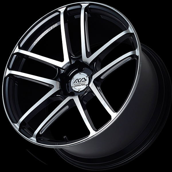 Yokohama AVS Model 50 wheel – Gloss Black Combi (GBC)