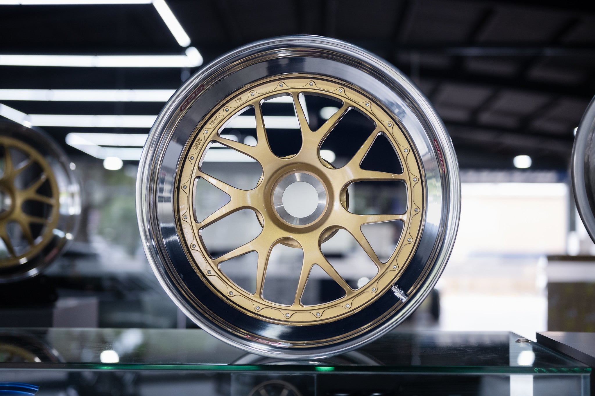 BBS Motorsport E07 for 991 GT3RS wheel – Gold