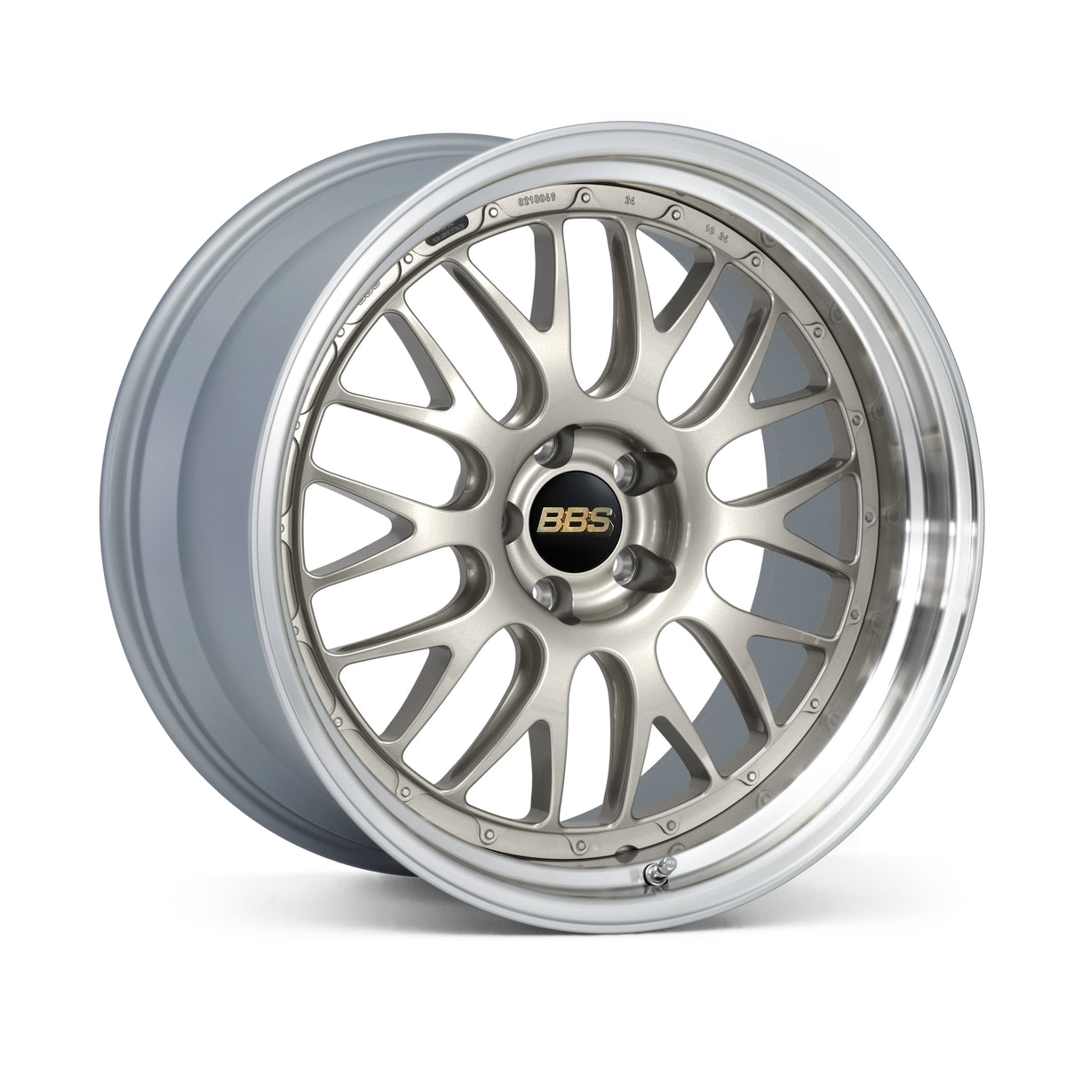 BBS Motorsport RT88 for Porsche wheel – White Gold