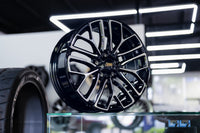 BBS RE-X wheel – Black Diamond-cut (BKD)