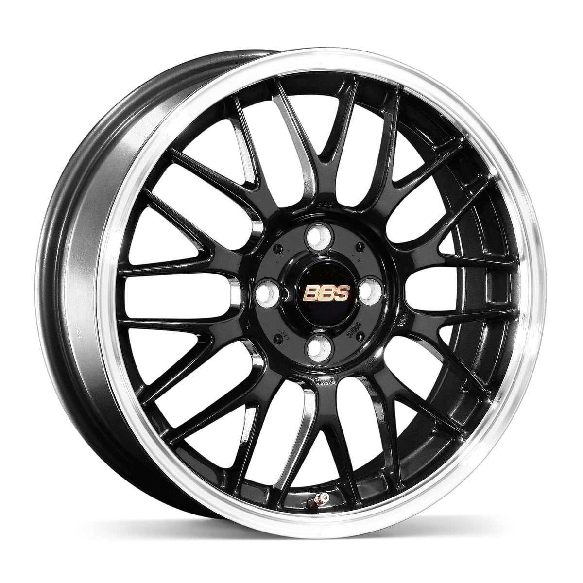 BBS RG-F wheel – Blue Black diamond-cut (BBD)