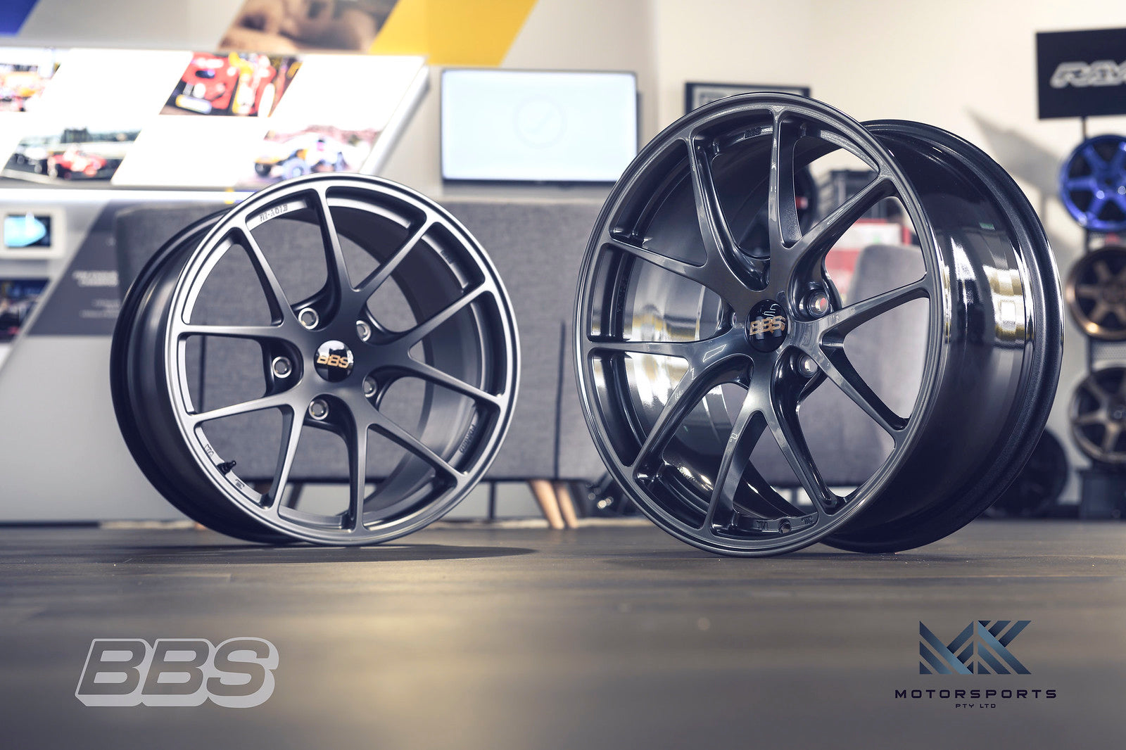 BBS RI-A wheel – Diamond Black (DB)
