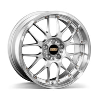 BBS RS-GT wheel – Diamond Silver disk and Silver Diamond-cut rim (DS-SLD)