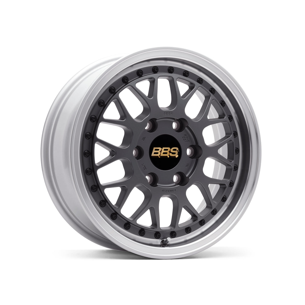 BBS RT-X wheel – Matte Grey Silver Diamond-cut (MGR-SLD)