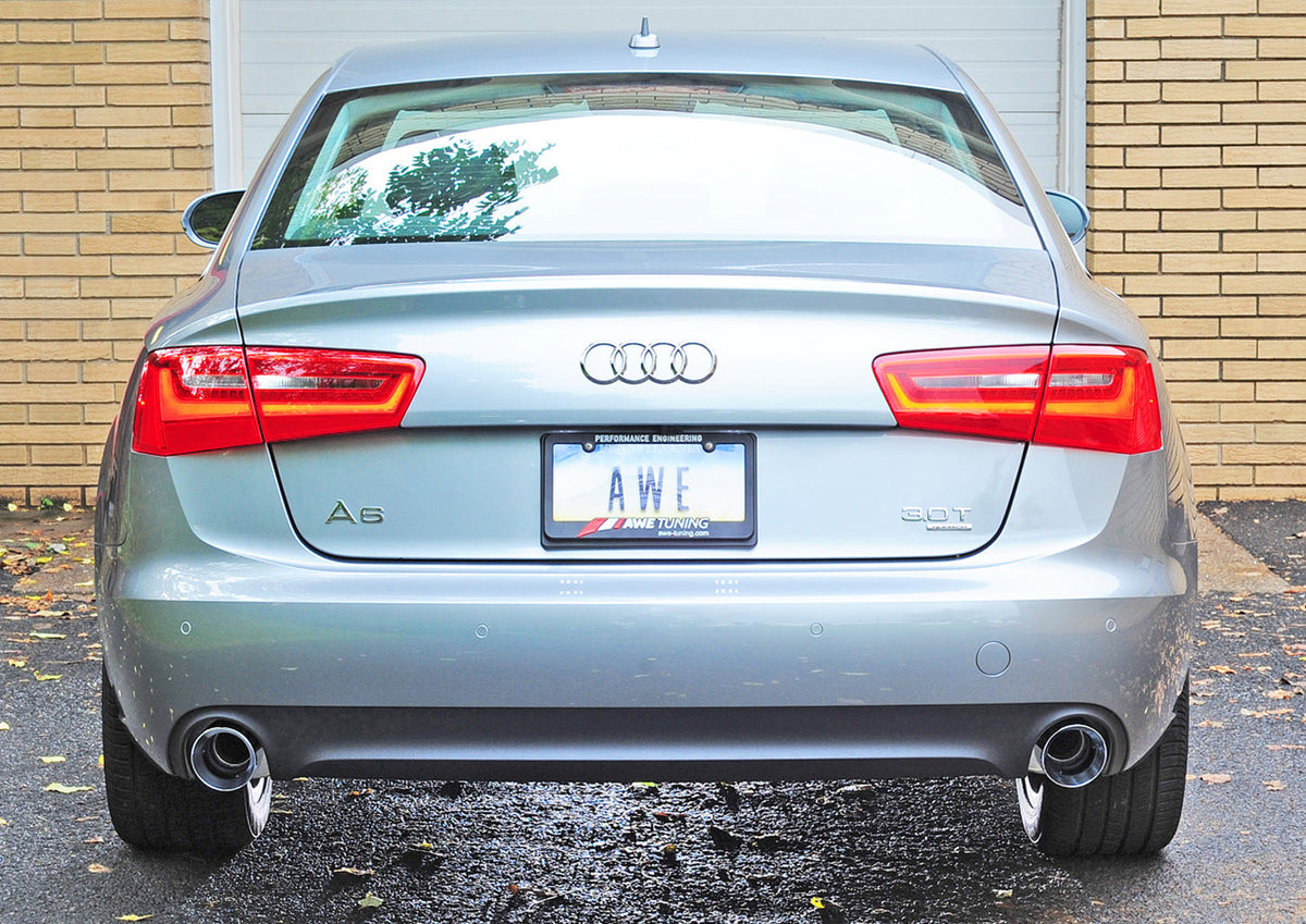 AWE Touring Edition Exhaust – Audi C7 A6 3.0T