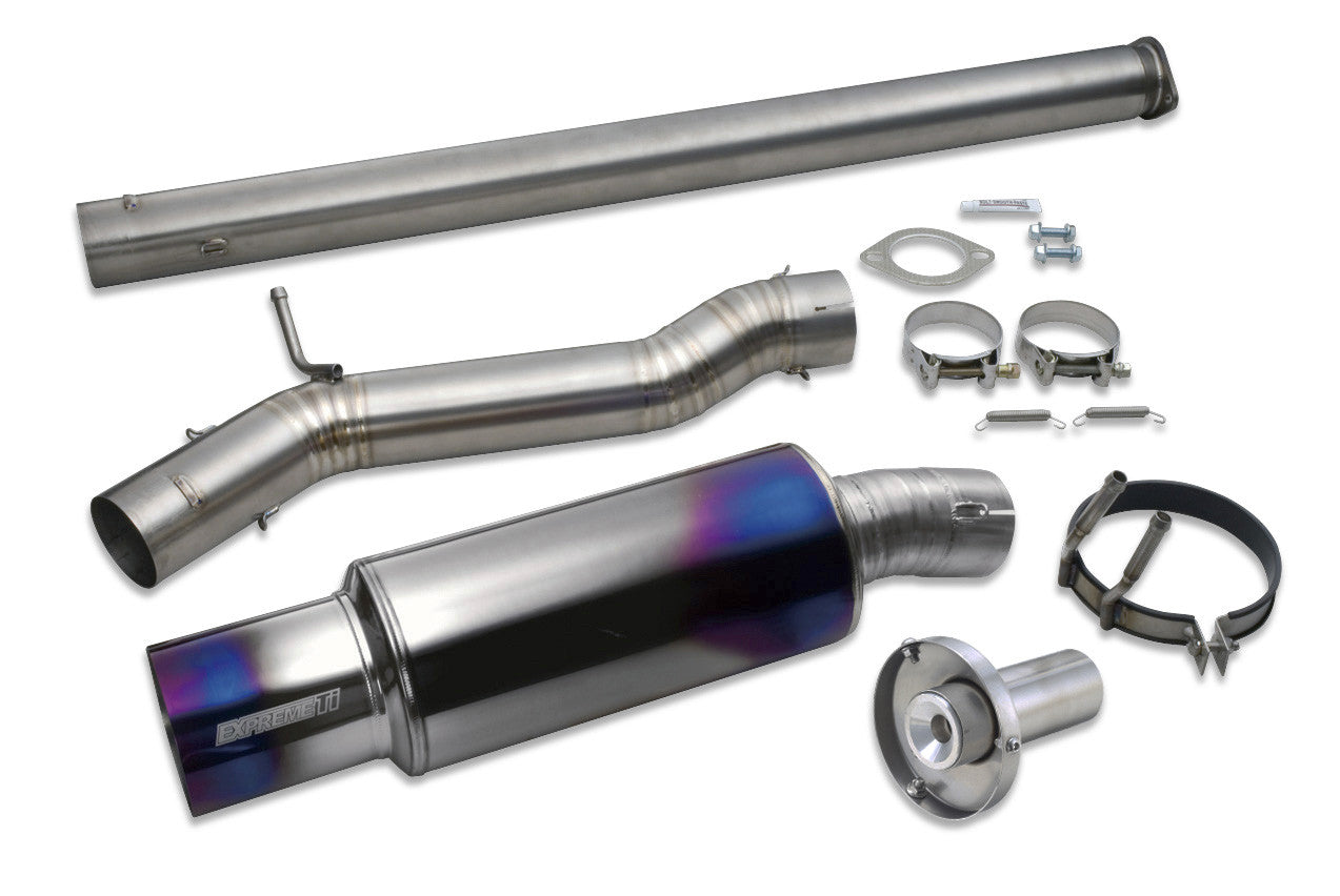 Tomei Expreme Ti Titanium Catback Exhaust - Mitsubishi Lancer EVO X CZ4A 2007-2016
