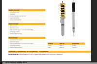 Öhlins Road & Track Coilovers – BMW 1 Series E81/E82/E87/E88 & 3 Series E90/E91/E92/E93