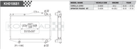 Koyo Performance Radiator Toyota Corolla Levin / Sprinter Trueno AE85/AE86 MT 1983-1987