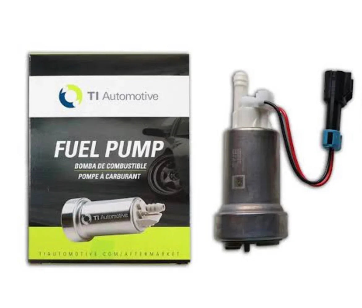 Walbro/TI Automotive 460LPH E85 Safe In Tank Fuel Pump with fitting kit- Low Pressure Valve