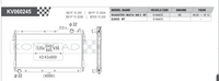 Koyo Performance Radiator Mazda MX-5 Miata NA 1.6/1.8L MT 1989-1997
